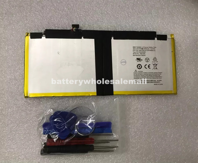 New OEM Battery 26S1004 58-000065 For Amazon Kindle Fire HDX 8.9" 3rd 4th Gen