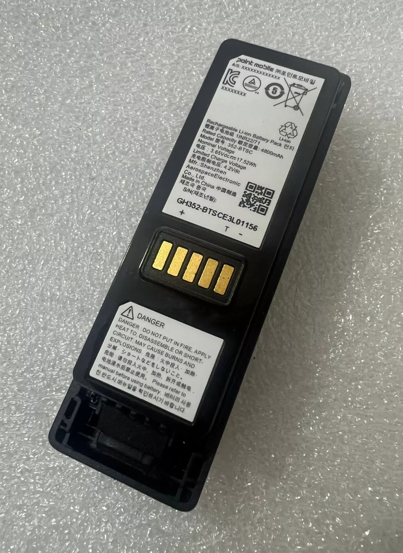 New Original 4800mAh 3.65V Battery 352-BTSC For Point Mobile 1INR22/71