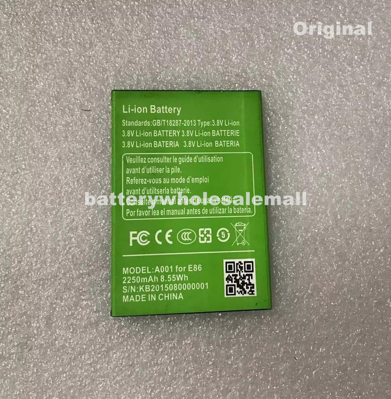 New 2250mAh 3.8V Rechargeable Battery A001 For Timmy E86