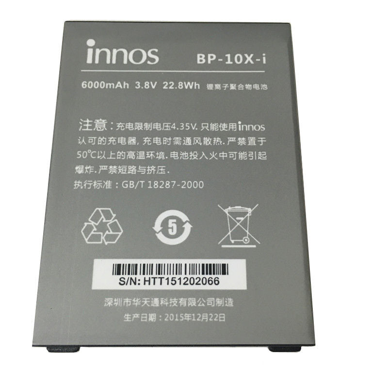 New Original 6000mAh Battery BP-10X-i For Highscreen Boost 2 Innos D10 D10C D10F
