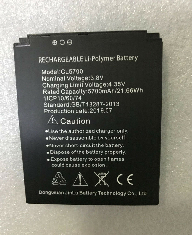 New Original 5700mAh Rechargeable Battery CL5700 For CILICO F880, F880P, F880PE