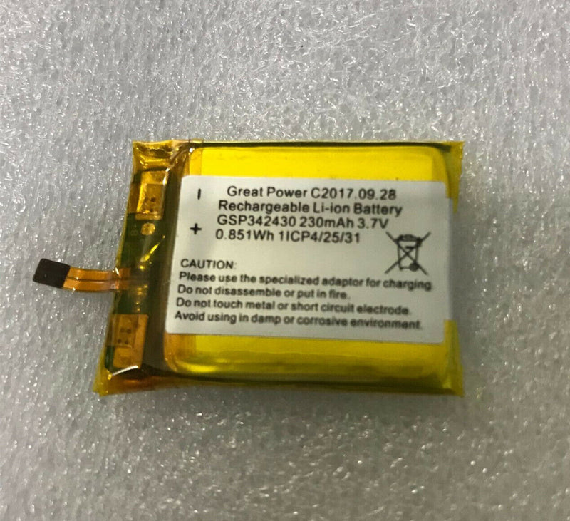 New Original 230mAh 0.851Wh 3.7V Battery GSP342430 For Great Power 1ICP4/25/31