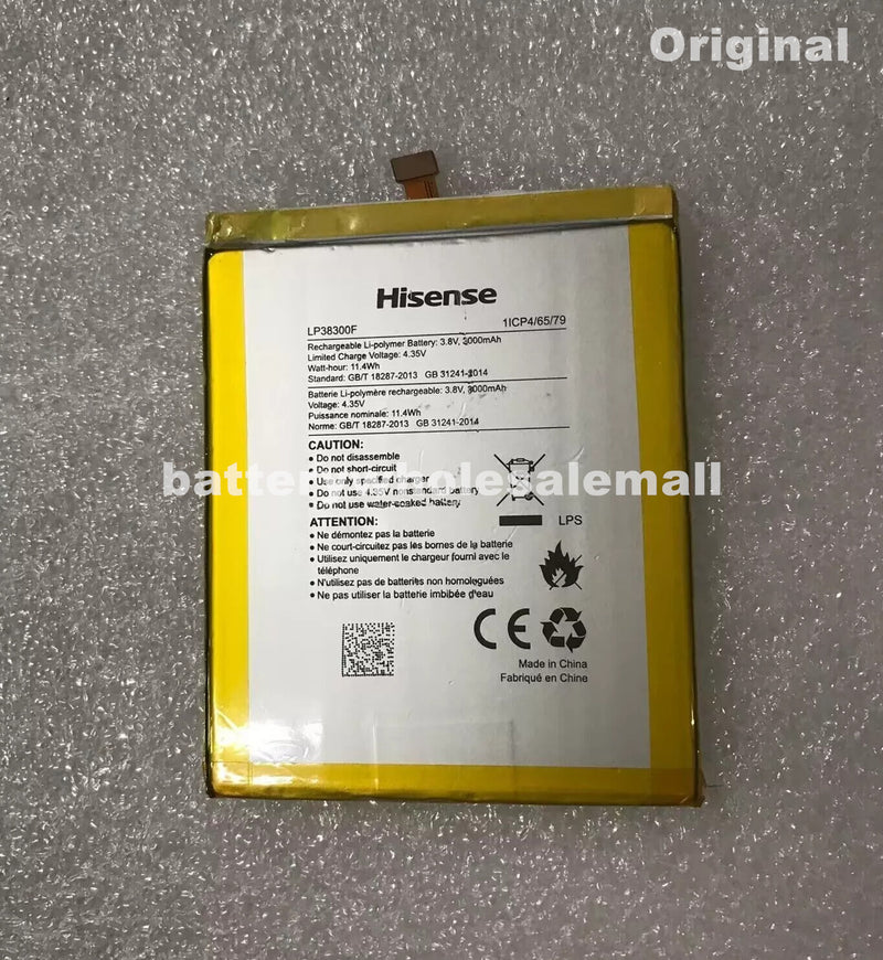 New 3000mAh 3.8V Battery LP38300F For Hisense E76 Smartphone