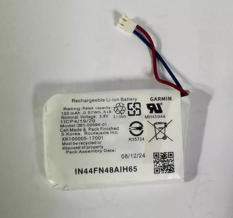 New 150mAh Battery 361-00096-01 For Garmin Fenix 5S Watch