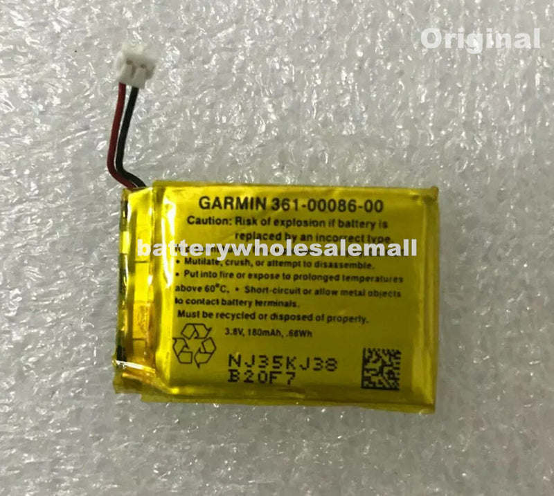 New 180mAh Battery 361-00086-00 For Garmin Forerunner 225 235 630 735XT