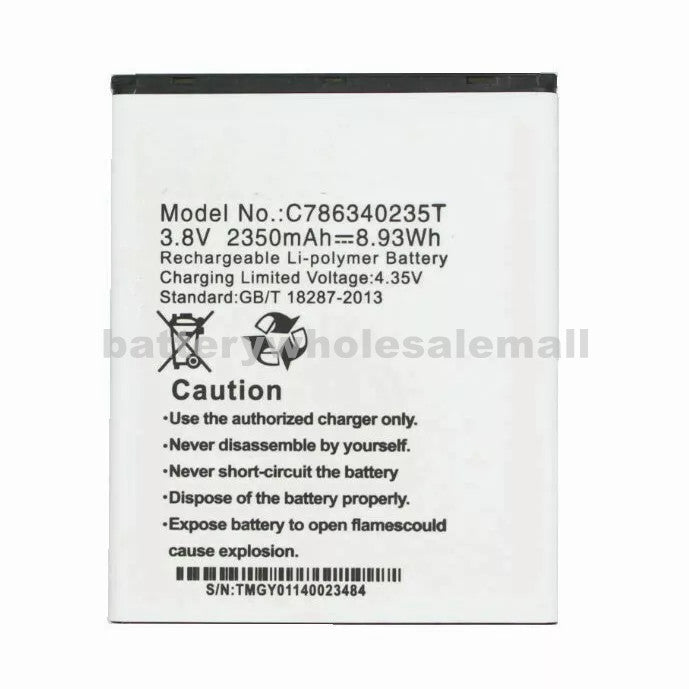 New 2350mAh Battery C786340235T For BLU Studio 5.5S D630 D630L D630U