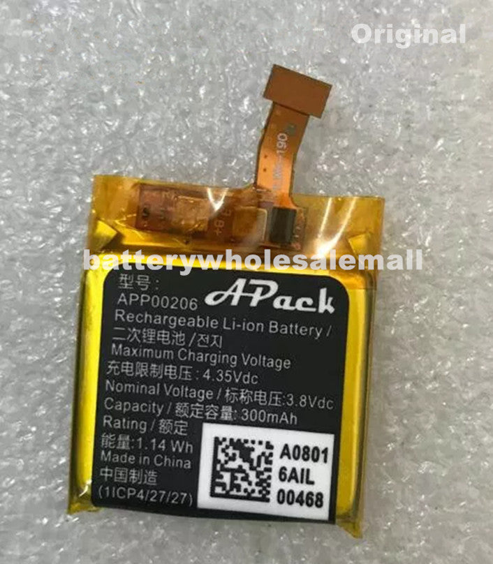 New 300mAh 3.8V Rechargeable Battery For APack APP00206