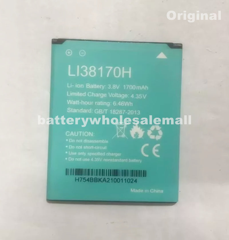 New 1700mAh 3.8V Hisense Battery LI38170H