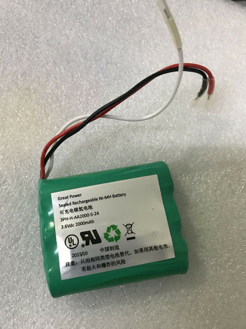 New Original 2000mAh 3.6V Rechargeable Battery For 3PH-H-AA2000-S-24