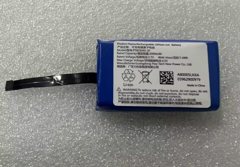 New Original 2000mAh 7.4Wh 3.7V Rechargeable Battery PT803040-2P