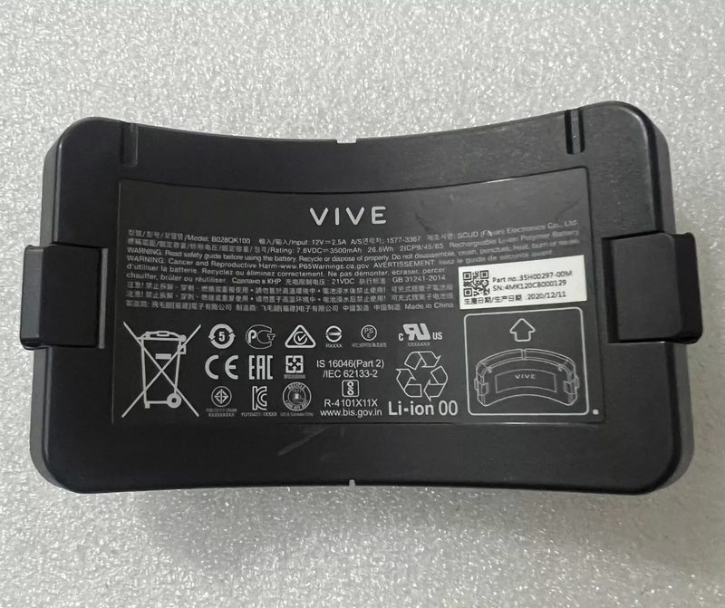 New Original 3500mAh Battery B028QK100 For HTC VR System VIVE Focus 3