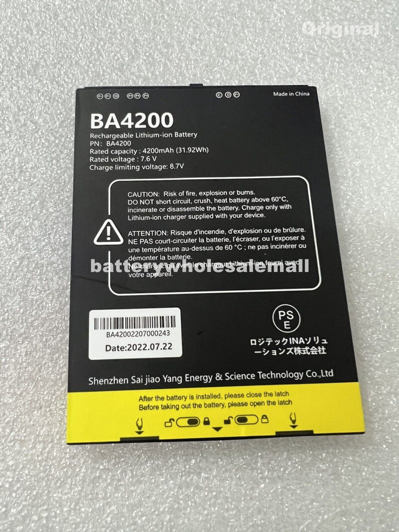 New Original 4200mAh 31.92Wh 7.6V Rechargeable Battery BA4200