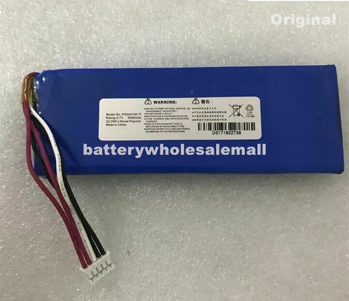 New 6000mAh 22.2Wh 3.7V Battery P5542100-P For JBL Pulse 3 Bluetooth Speaker