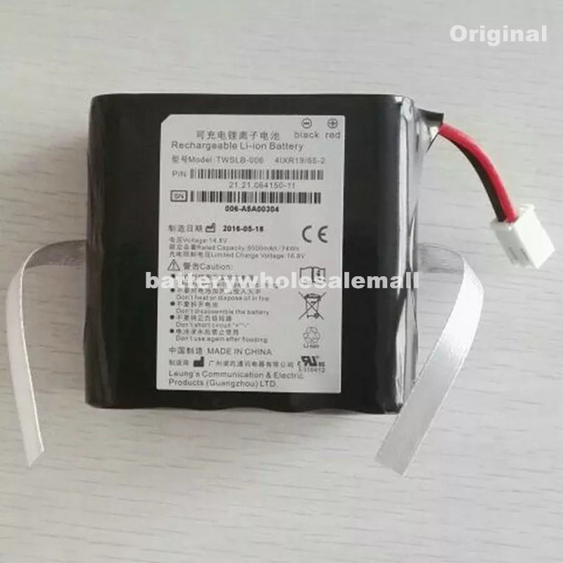 New 5000mAh 74Wh 14.8V Battery TWSLB-006 For Libang F6 4IXR19/65-2