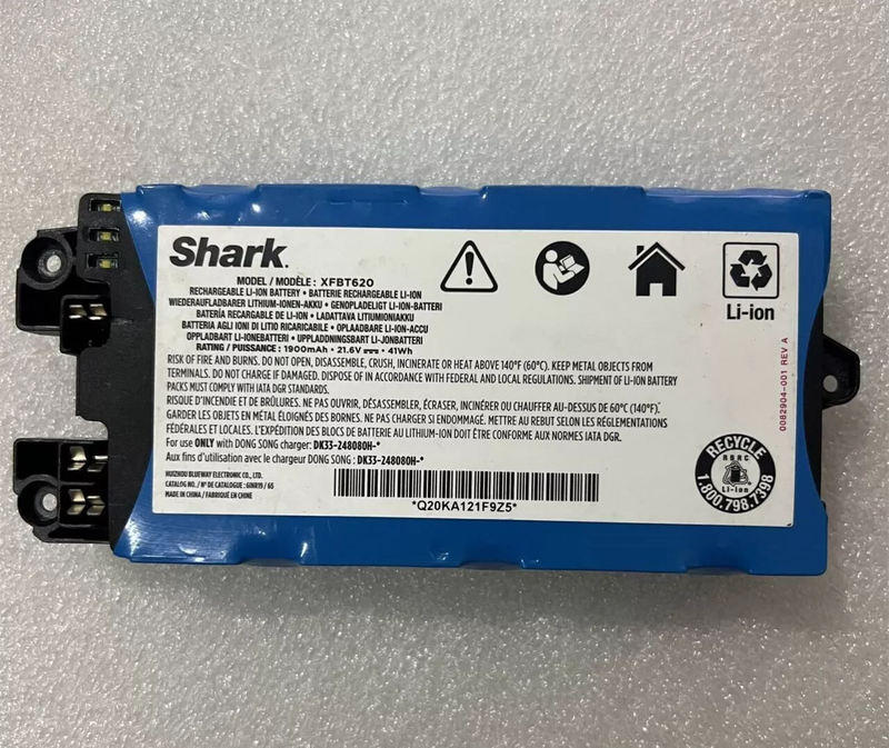 New Original 1900mAh 21.6V Battery XFBT620 For Shark IX141 IX140 IZ140 IZ142