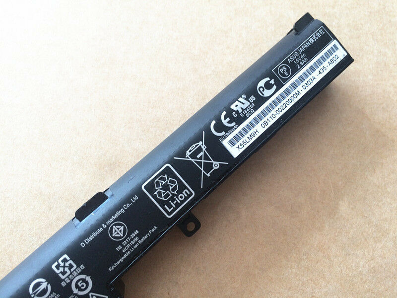 New 44Wh 15V Battery A41-X550E For ASUS X450 A450 X450J X450JF A450C A450E