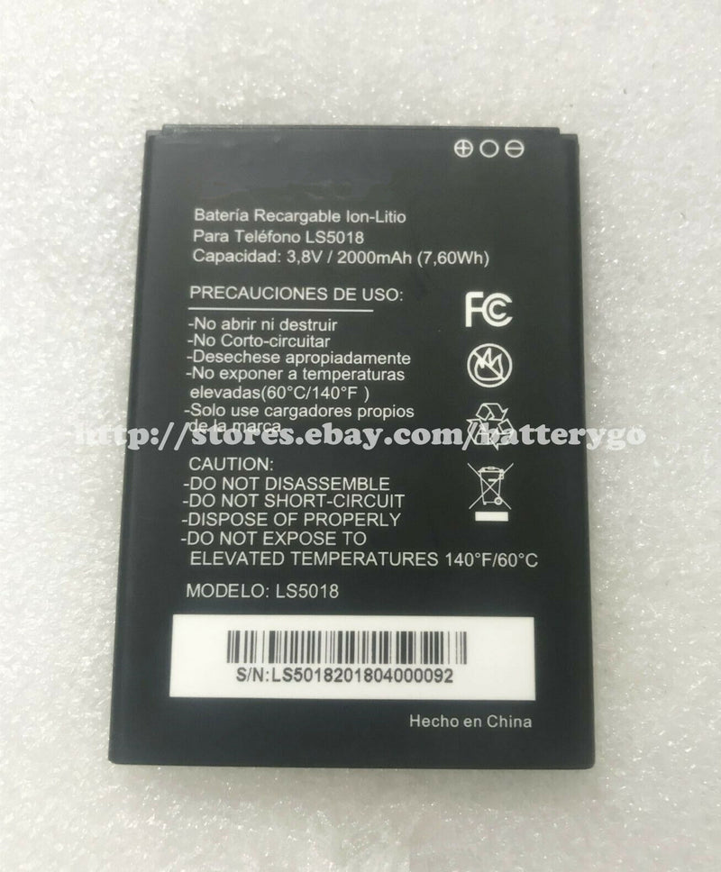 New 2000mAh 7.60Wh 3.8V Replacement Battery For SENWA LS5018