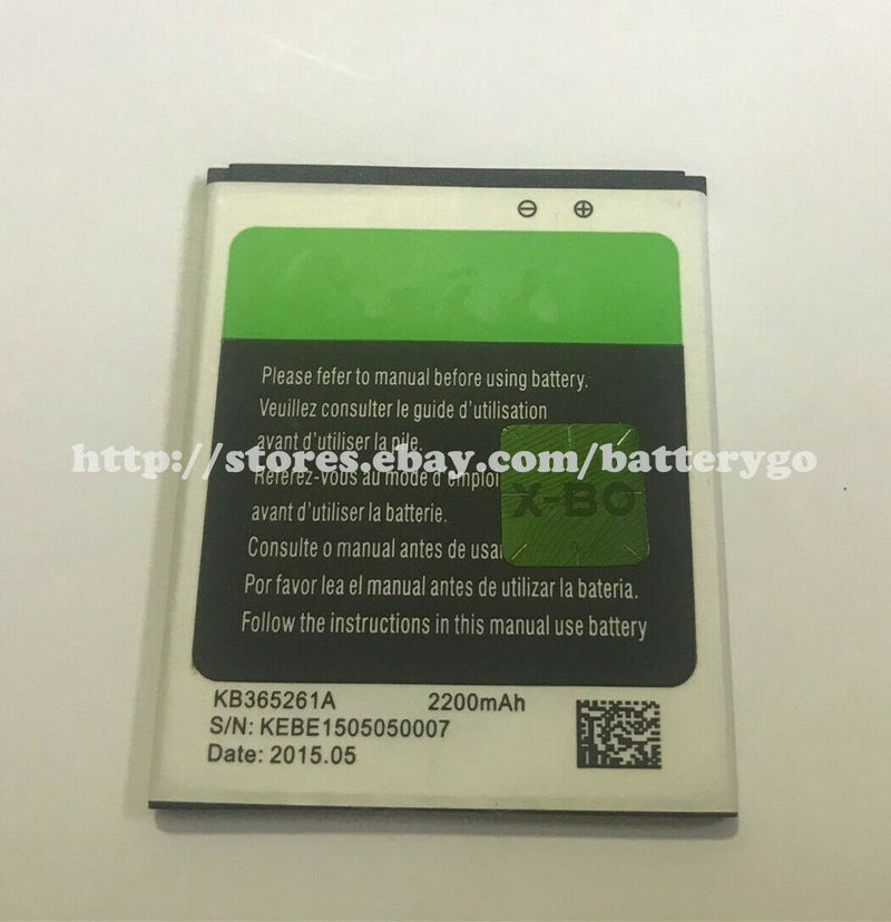 New 2200mAh 8.14Wh 3.7V Replacement Battery KB365261A For X-BO V3 V3+