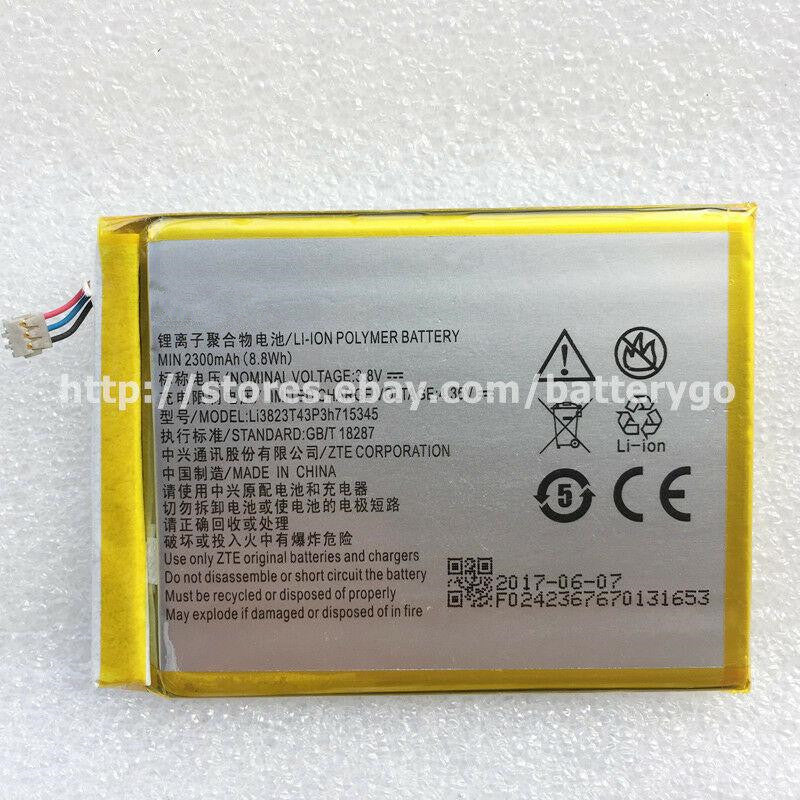 New 2300mAh Battery LI3823T43P3H715345 For ZTE Grand S Flex