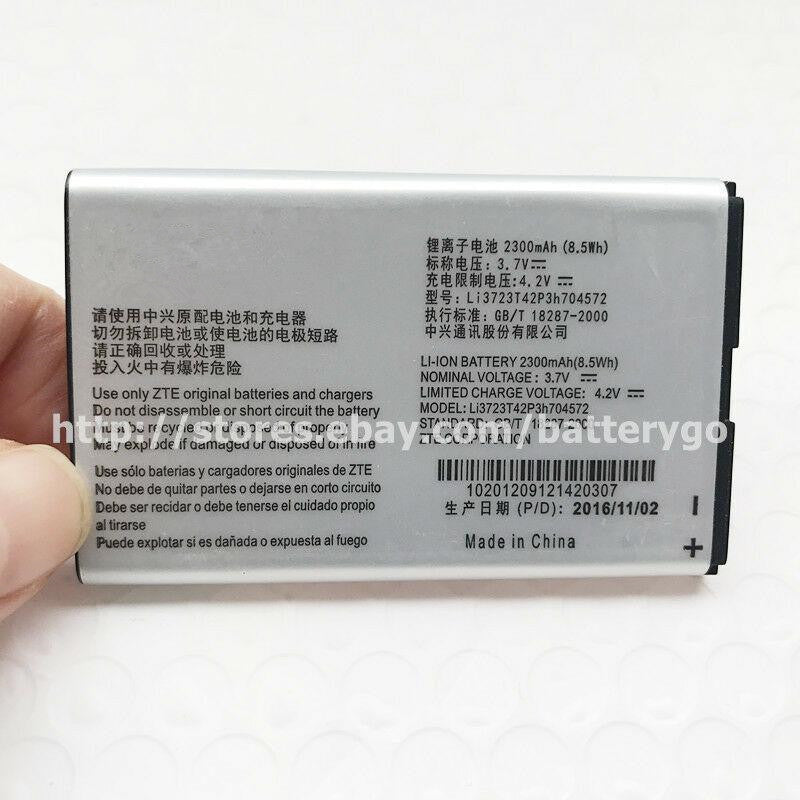 New 2300mAh Battery Li3723T42P3h704572 For ZTE MF90 MF90C MF91 MF91D