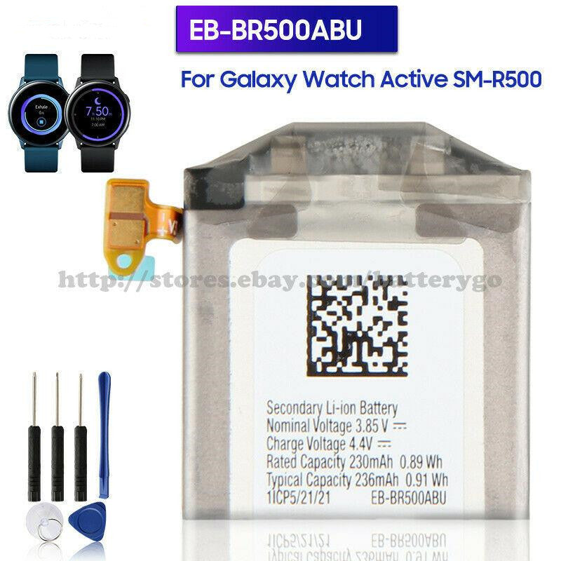 New 230mAh Battery EB-BR500ABU For Samsung Galaxy Watch Active SM-R500