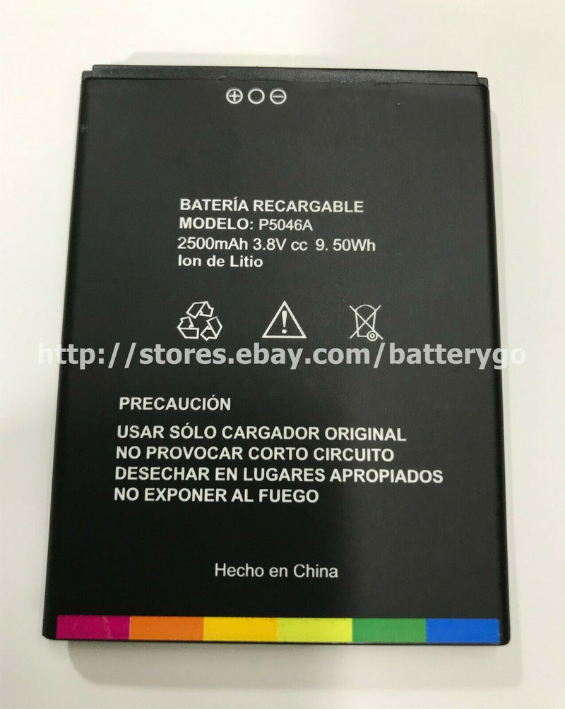 New 2500mAh 9.50Wh 3.8V Replacement Battery For Polaroid P5046A