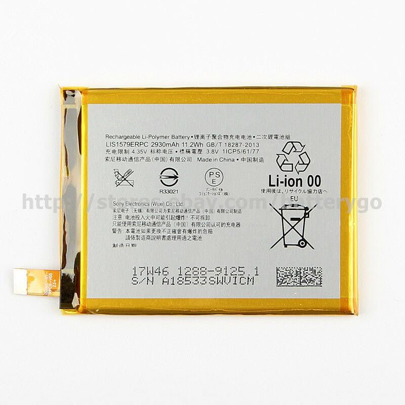 New 2930mAh Battery LIS1579ERPC For Sony Xperia C5 Ultra Dual E5506 E5553 & Z3 Plus