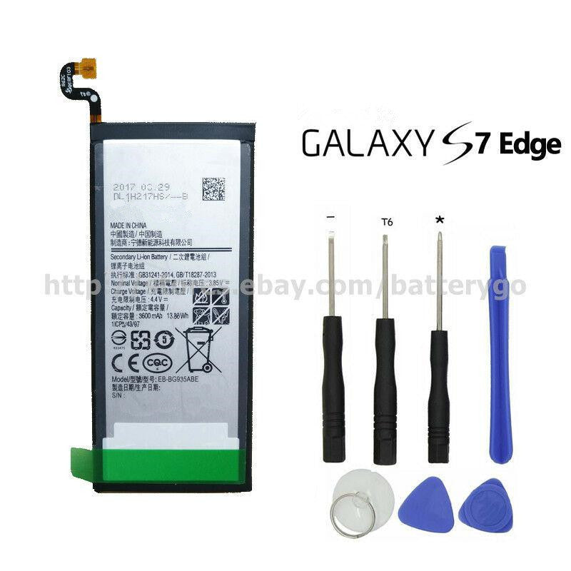 New 3600mAh Battery EB-BG935ABE For Samsung Galaxy S7 Edge SM-G935 +Tool