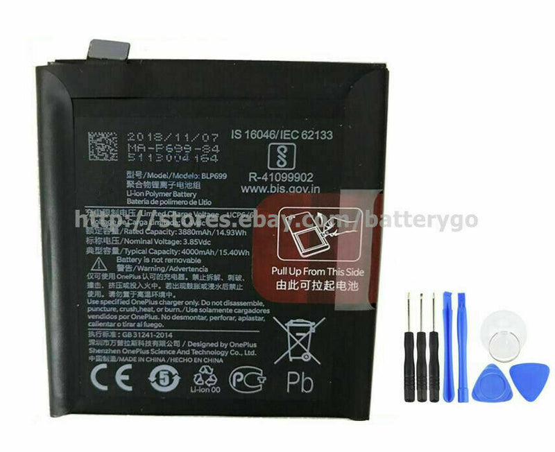 New 3880mAh 3.85V Battery BLP699 For One Plus OnePlus 7 Pro + Nice Tools