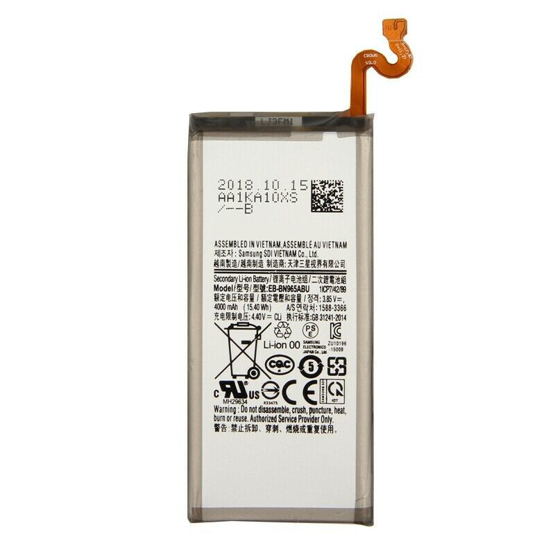 New 4000mAh Battery EB-BN965ABU For Samsung Galaxy Note 9 N960 SM-N960 + Tools