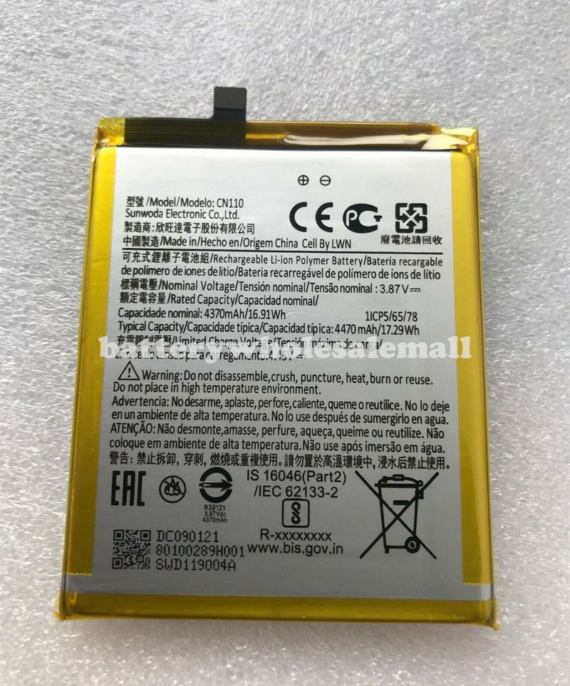 New 4370mAh 16.91Wh 3.87V Rechargeable Battery For Nokia CN110