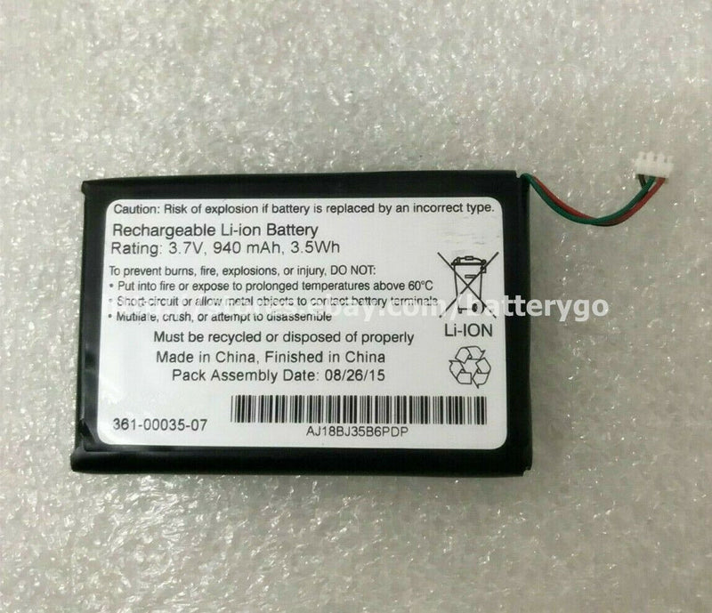 New 940mAh Battery 361-00035-07 Garmin Nuvi 2447LT 2547LMT 2555LMT 2595LMT 2597LMT