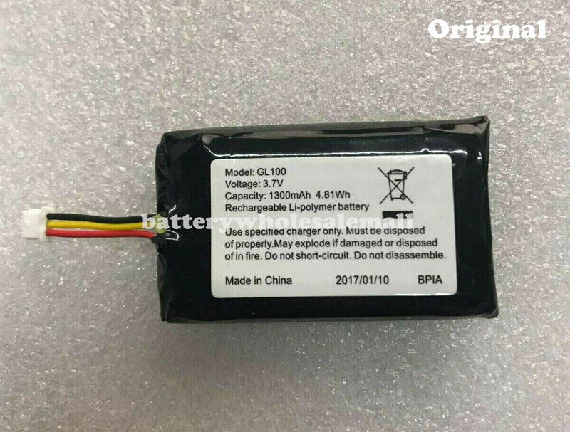 New 1300mAh 3.7V Rechargeble Battery For BPIA GL100