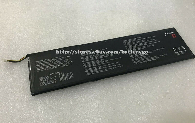 New 15000mAh 55.5Wh 3.7V Replacement Battery For Launch X-431 PAD