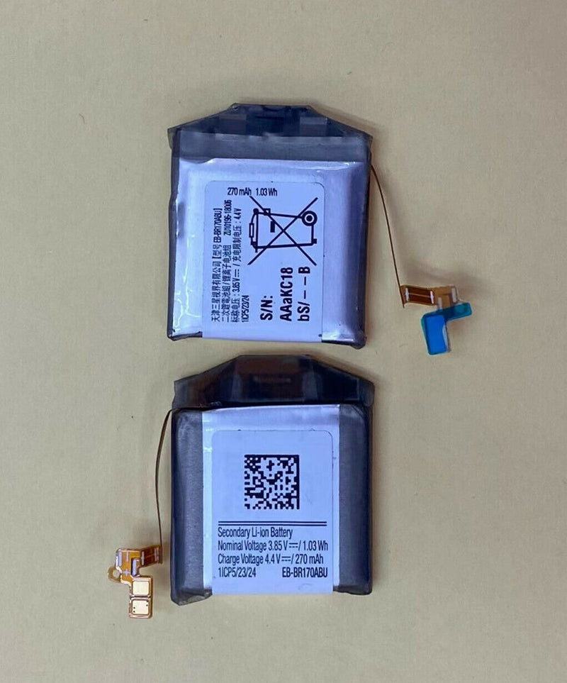 New 270mAh Battery EB-BR170ABU For Samsung Gear S4 SM-R810 SM-R800 SM-R805