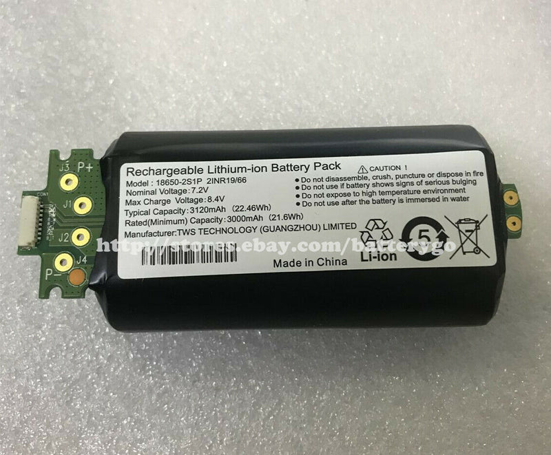 New 3120mAh 22.46Wh 7.2V Rechargeable Battery 18650-2S1P 2INR19/66