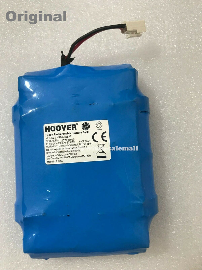 New 4000mAh 87.6Wh 21.9V Battery For Hoover HRBT722BAT