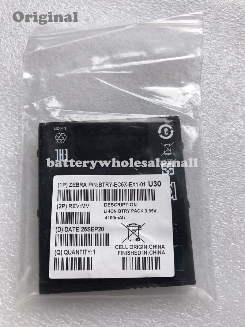 New 4100mAh Battery BT-000424A For Zebra EC50 EC55 BTRY-EC5X-EX1-01