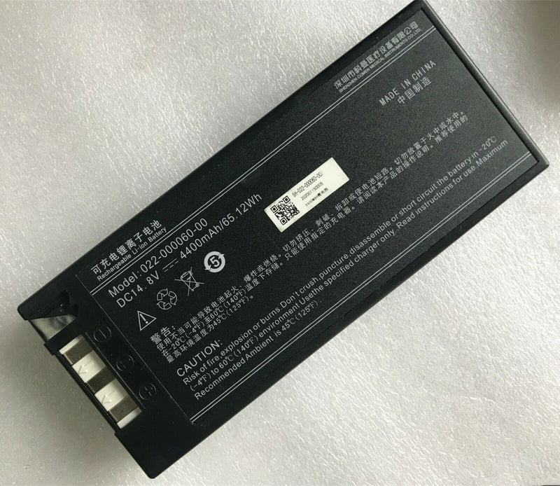 New 4400mAh 65.12Wh 14.8V Battery 022-000060-00 For Comen Monitor