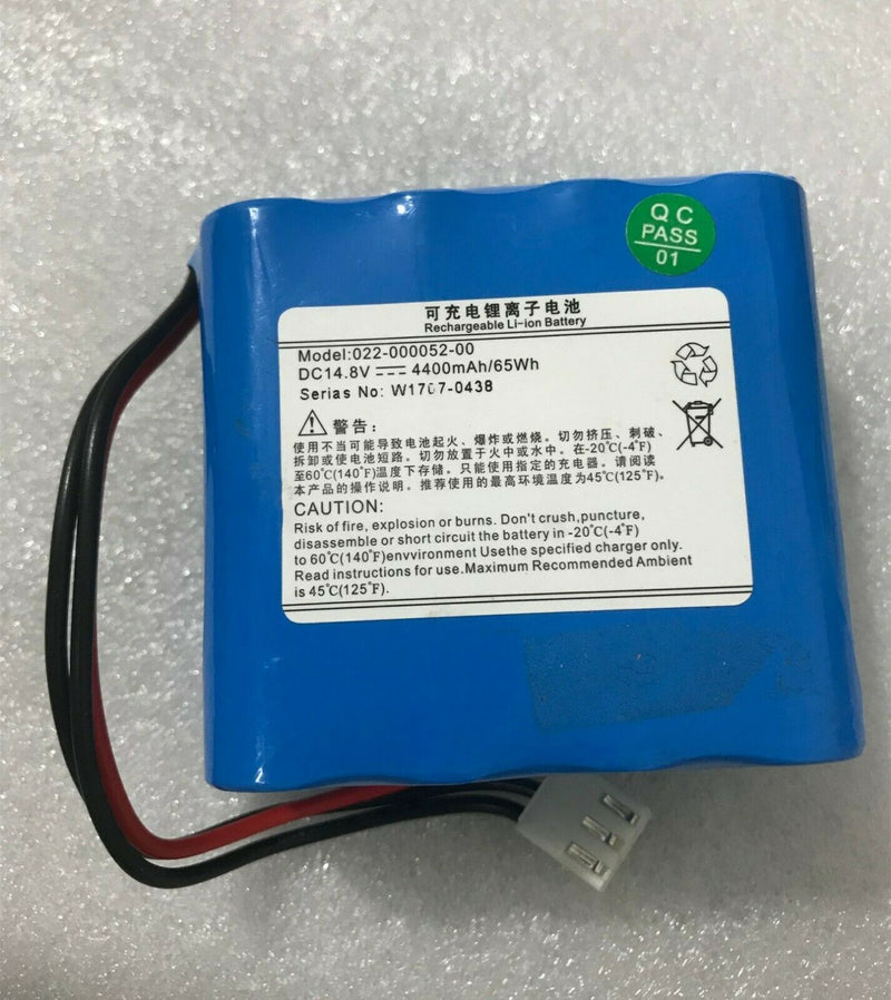 New 4400mAh Battery 022-000052-00 For Comen C20 Star 5000 5000E Monitor