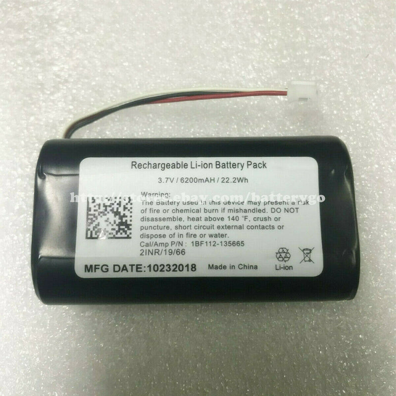 New 6200mAh Rechargeable Battery Pack For 1BF112-135665 2INR/19/66