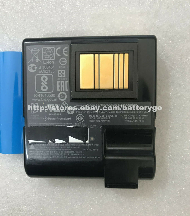 New 6800mAh Battery P1089760-002 For ZEBRA ZQ630 QLN420 BTRY-MPP-68MA1-01