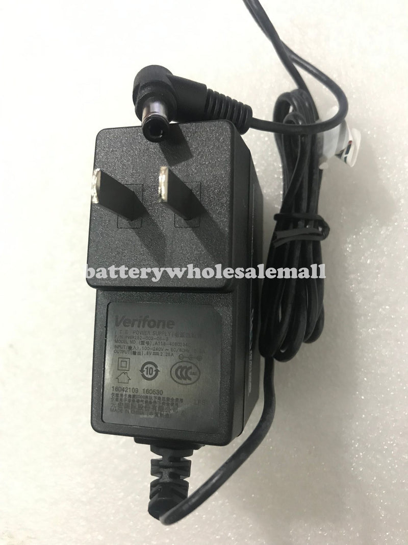 New Original 8V 2.25Ah AC Adapter Power Supply A118-4080234C For Verifone PWR262-003-06-B